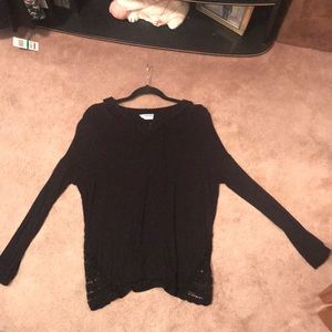 Black long sleeve with hood